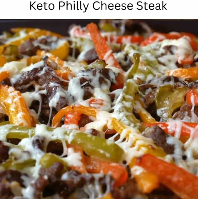 Keto Philly Cheese Steak