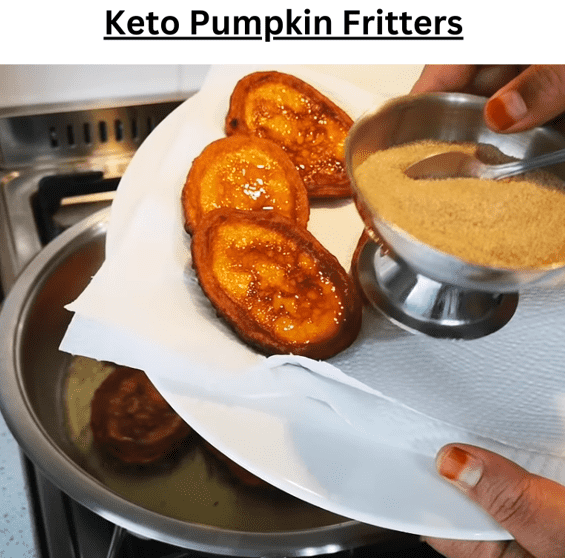 Keto Pumpkin Fritters