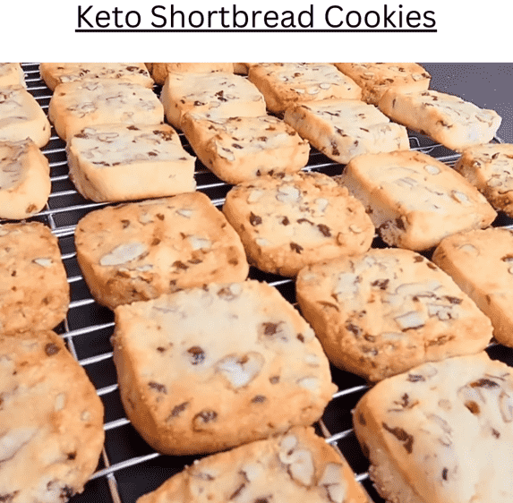 Keto Shortbread Cookies