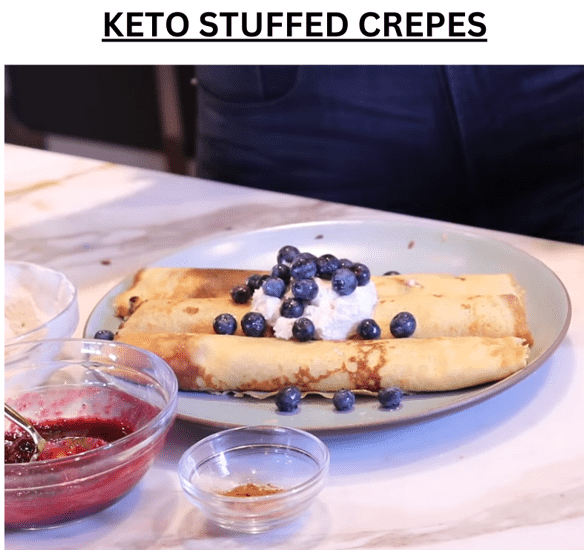 KETO STUFFED CREPES