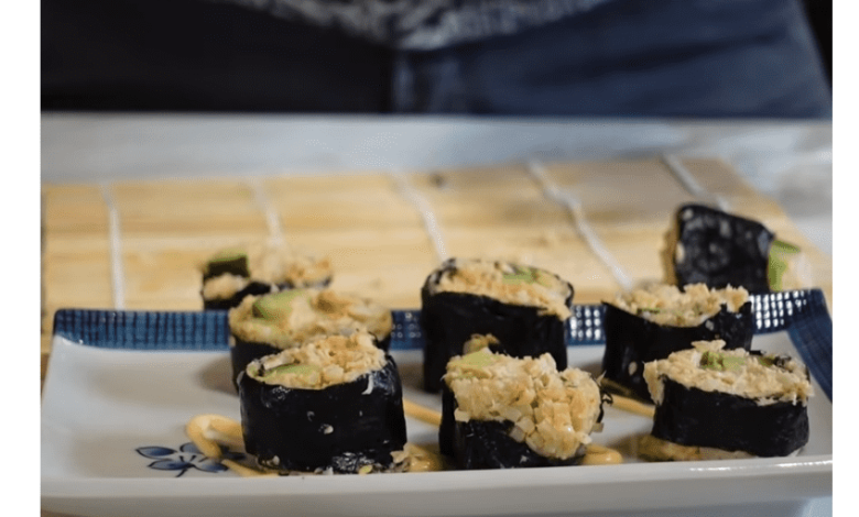 Keto Sushi Rolls With Cauliflower Rice