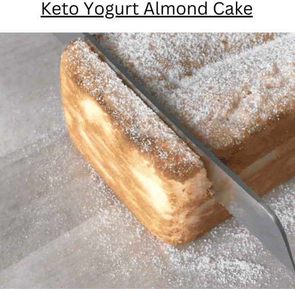 Keto Yougurt Almond Cake