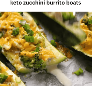 Keto Zucchini Burrito Boats