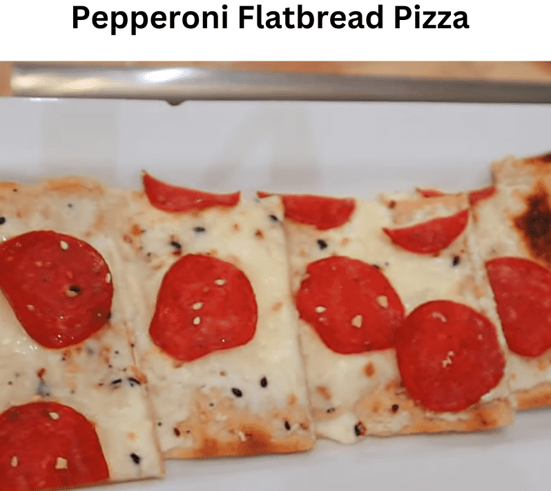 Pepperoni Flatbread Pizza