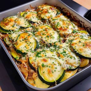 KETO ZUCCHINI CASSEROLE