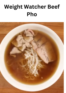 Weight Watcher Beef Pho