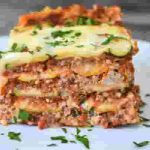 Zucchini lasagna