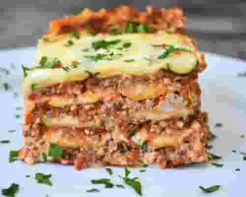 Zucchini lasagna