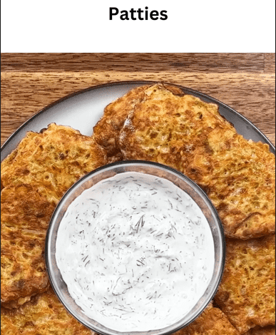keto cabbage and bacon patties
